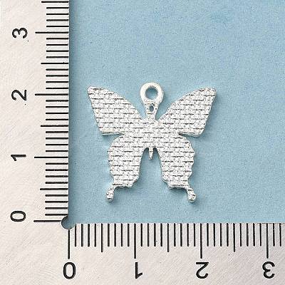Breast Cancer Pink Awareness Ribbon Theme Alloy Enamel Pendants ENAM-A147-01J-1