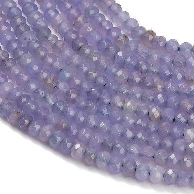 Dyed Natural White Jade Beads Strands GG-CBAF9EE-A17-3x4mm-1
