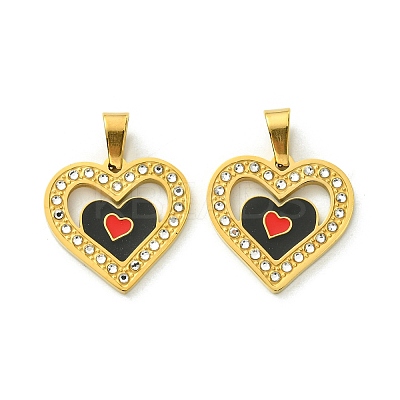 Ion Plating(IP) 304 Stainless Steel Pendants STAS-C101-05G-1