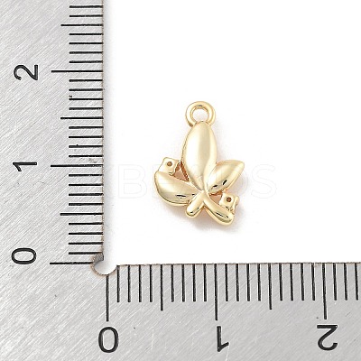 Brass Micro Pave Cubic Zirconia Pendants KK-D283-12G-1