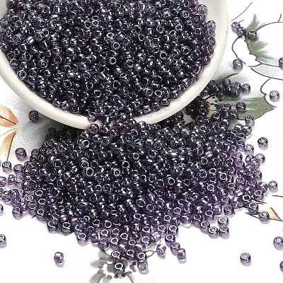 FGB 8/0 Grade A Round Glass Seed Beads SEED-Q011-3mm-01-1