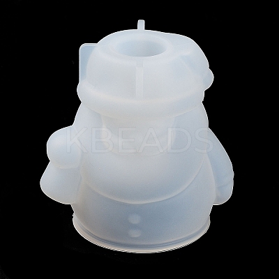 Christmas DIY Candle Holder Silicone Statue Molds DIY-F141-01D-1
