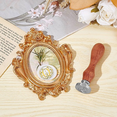 DIY Scrapbook Wax Seal Stamp Sets AJEW-WH0432-017-1