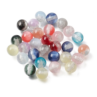 Transparent Resin Beads RESI-H044-09B-1