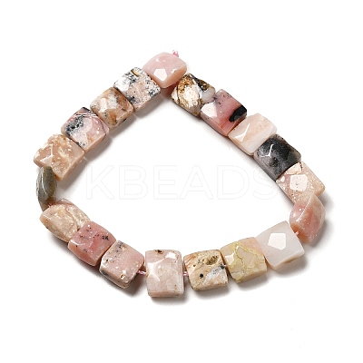 Natural Pink Opal Beads Strands G-G980-06-1