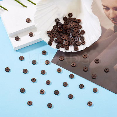 100Pcs Natural Coconut Bead Strands COCO-TA0001-01A-1