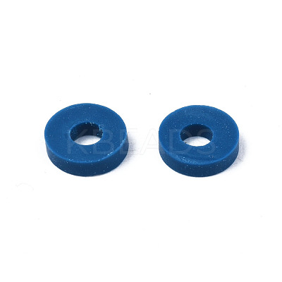 Handmade Polymer Clay Beads Strands CLAY-R089-6mm-010-1
