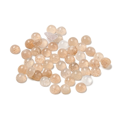 Natural Sunstone Gemstone Cabochons G-Q173-01A-03-1