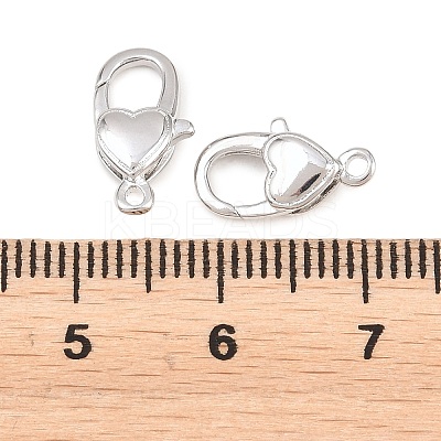 Brass Lobster Claw Clasps KK-H287-08H-P-1