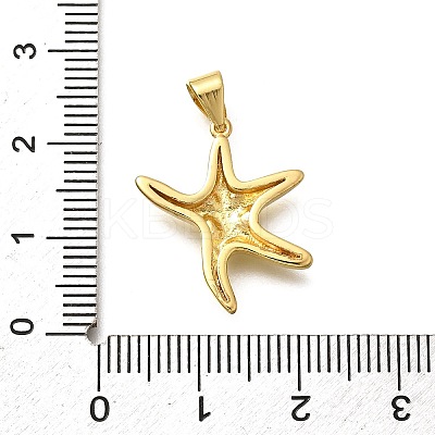 Brass Pendants KK-Q043-15G-1