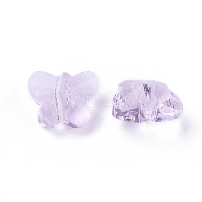 Transparent Glass Pendants X-GLAA-P037-02B-M-1
