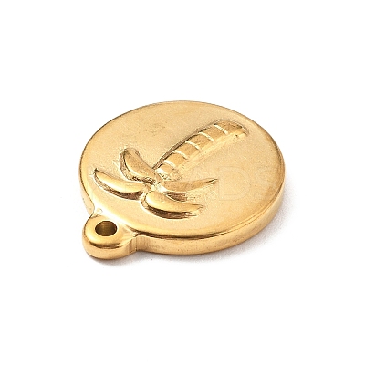 304 Stainless Steel Pendants STAS-I334-13G-1