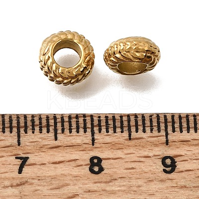 304 Stainless Steel Beads STAS-L315-063J-G-1
