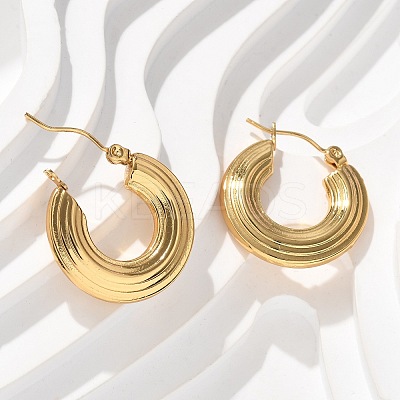 304 Stainless Steel Hoop Earrings for Women EJEW-L296-041G-1