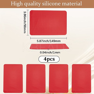 4Pcs Shoe Sole Repair AJEW-SP0002-47C-01-1