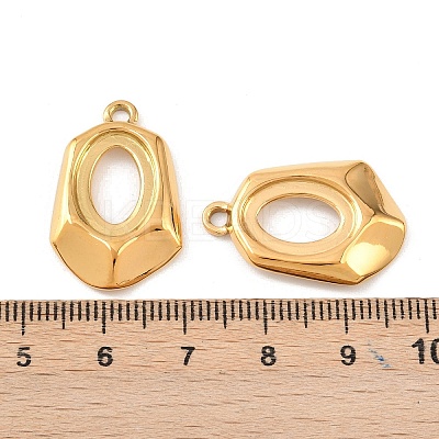 304 Stainless Steel Pendants STAS-D390-47G-1