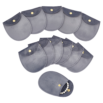 12Pcs Velvet Jewelry Storage Pouches ABAG-NB0001-93B-1