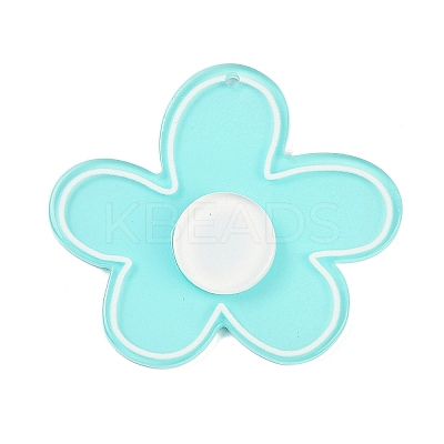 Acrylic Pendants OACR-Q100-14B-1