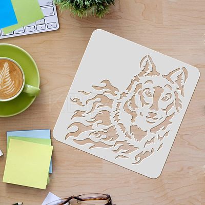 Plastic Reusable Drawing Painting Stencils Templates DIY-WH0172-321-1
