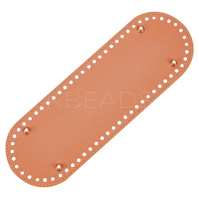 PU Leather Oval Bottom FIND-WH0066-96A-1