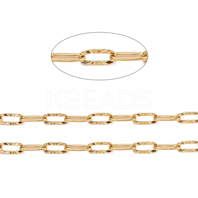 PVD Vacuum Plating 304 Stainless Steel Cable Chains CHS-D033-05G-01-1