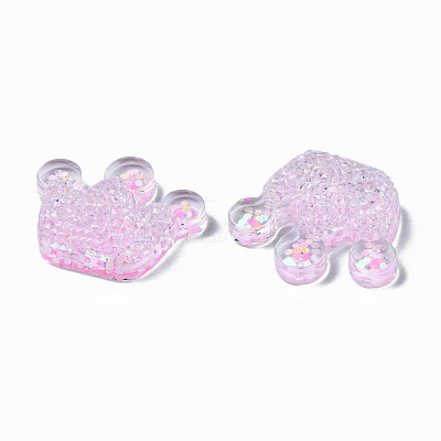 Transparent Resin Cabochons CRES-N034-16A-1