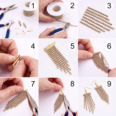 DIY Jewelry Findings Kits DIY-TA0008-51-1