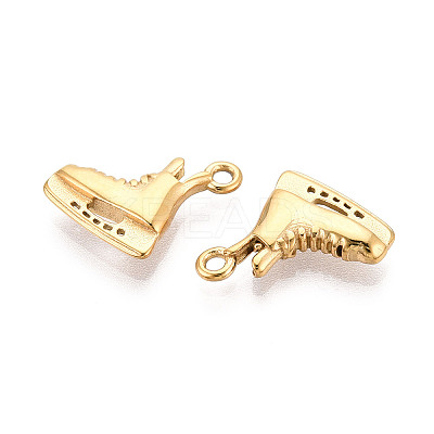 304 Stainless Steel Pendants STAS-T068-51G-1