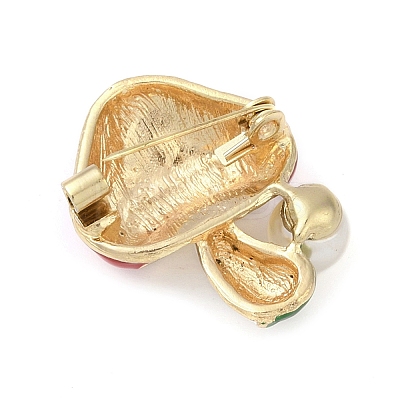 Mushroom Enamel Pins JEWB-R068-06C-G-1