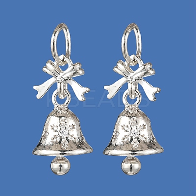 Brass Micro Pave Cubic Zirconia Pendants KK-Z127-01S-1
