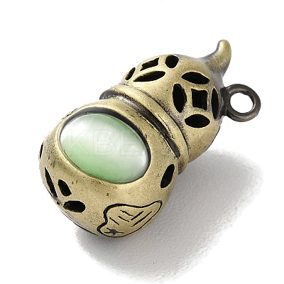 Brass Pendants KK-M284-20AB-06-1