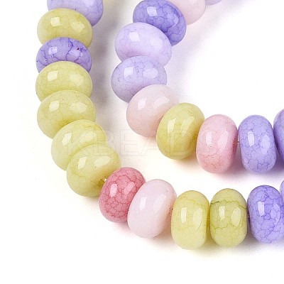 Glass Beads Strands GLAA-N059-5x8mm-37-1