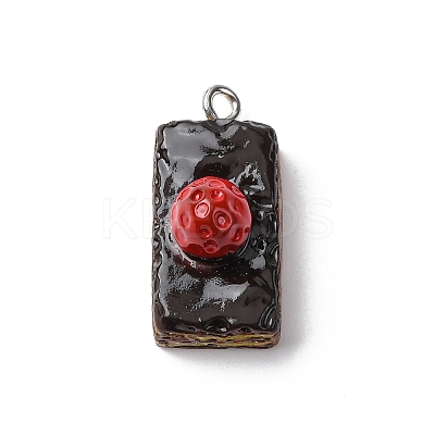 Opaque Resin Pendants LS-RESI-A050-02-1