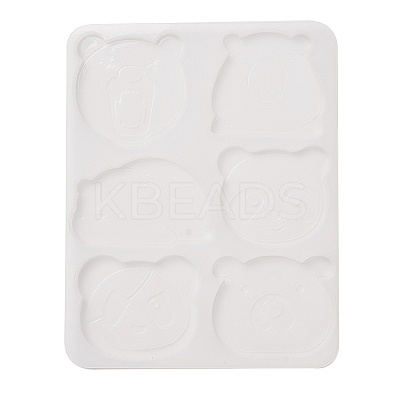 Animal Hair Clips Cabochon Silicone Molds LS-DIY-Q033-03C-1