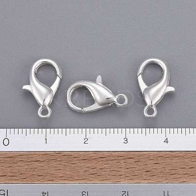 Zinc Alloy Lobster Claw Clasps E106-S-1