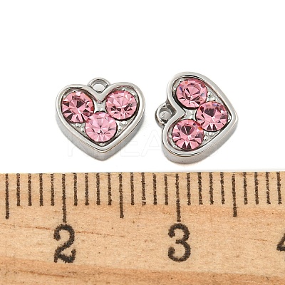 304 Stainless Steel Pendants STAS-L080-001P-01-1