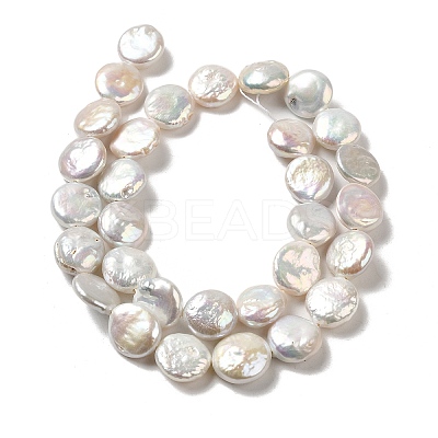 Natural Baroque Pearl Keshi Pearl Beads Strands PEAR-E016-008-1