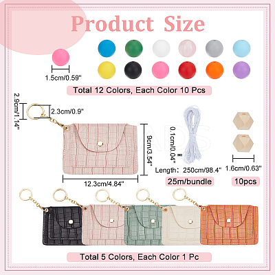 DIY Keychain Making Kit DIY-WR0003-38-1