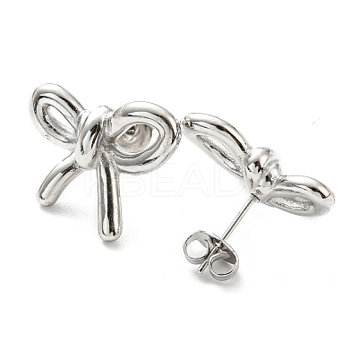 Non-Tarnish 304 Stainless Steel Stud Earrings LS-EJEW-B023-16P-1