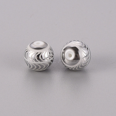 Electroplate Glass Beads EGLA-Q123-008C-1