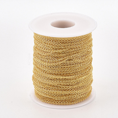 Brass Cable Chains CHC-T007-04G-1