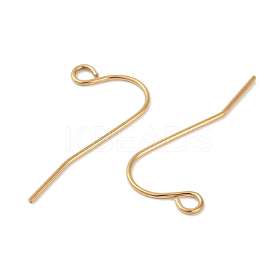 316L Surgical Stainless Steel Earring Hooks Ion Plating(IP) X-STAS-G229-08G-02-1