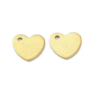 Ion Plating(IP) 201 Stainless Steel Charms STAS-H191-01B-G-1