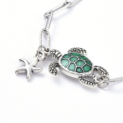 Charm Bracelets BJEW-JB05131-1