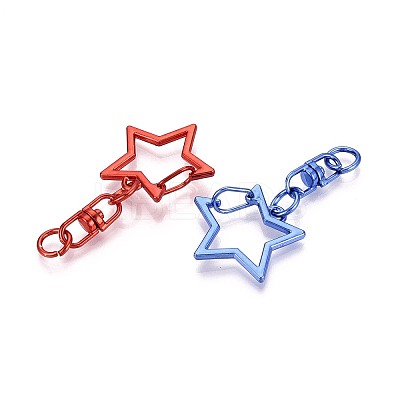 Alloy Swivel Clasps PALLOY-T092-68-1