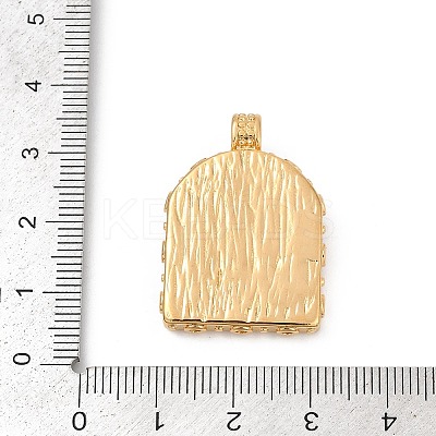 304 Stainless Steel Enamel Pendants STAS-C121-08C-G-1
