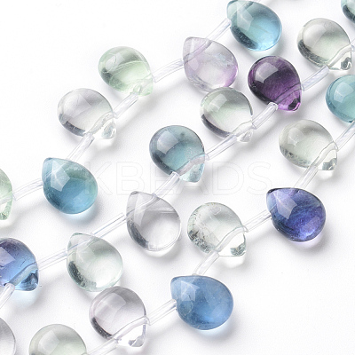 Natural Fluorite Beads Strands G-L527-11A-1