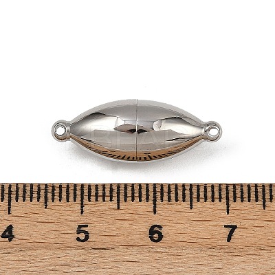 304 Stainless Steel Magnetic Clasps STAS-C127-14P-1