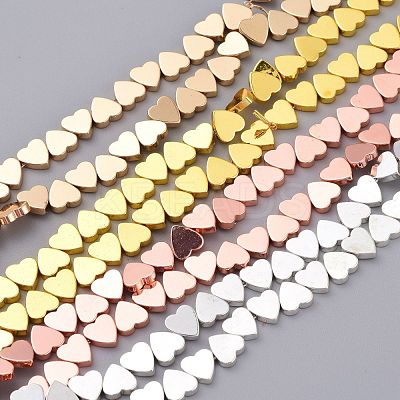Non-magnetic Synthetic Hematite Beads Strands G-A181-A02-1