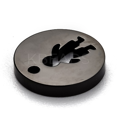 304 Stainless Steel Charms STAS-F261-04EB-1